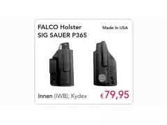 FALCO Holster für SIG SAUER P365 NEUWARE