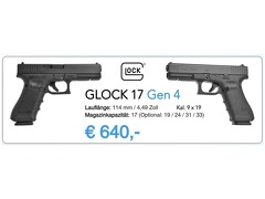 GLOCK 17 Gen 4 9x19 NEUWAFFE