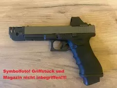 Wechselsystem Glock 17 Gen3 mit Holosun HE507C-GR und Kompensator - 7