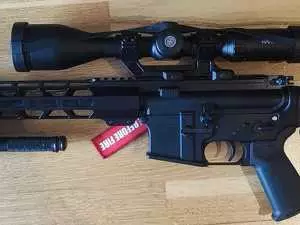 AR 15 DiamondBack inkl. Hawke Optik, Zweibein, Magazine (optional mit Munition) - 4