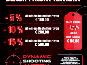 BLACK FRIDAY AKTION! BIS ZU -15% und kostenloser Versand ab € 50,00!