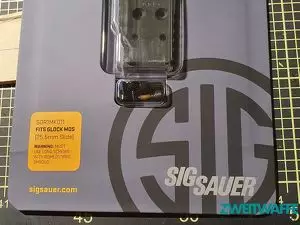 SIG SAUER ROMEO 1 PLUS SIG ADAPTERPLATTE GLOCK MOS