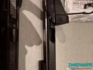 CZ Shadow 2 inkl. 2. optical ready Schlitten, wie NEU - 2