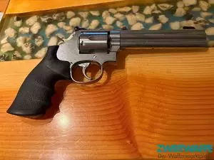 Smith&Wesson Revolver Mod 686-4 Stainless Steel 6Zoll im Kaliber .357Mag. - 2