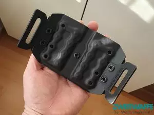 Black Trident Double Mag Carrier - 2