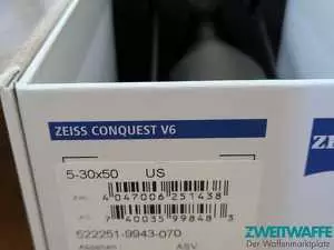 ZEISS Conquest V6 5-30x50 - 5