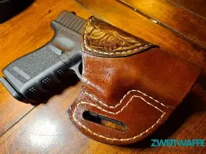 Handgemachtes Avanger Holster für Glock 19/19x/45 - 12